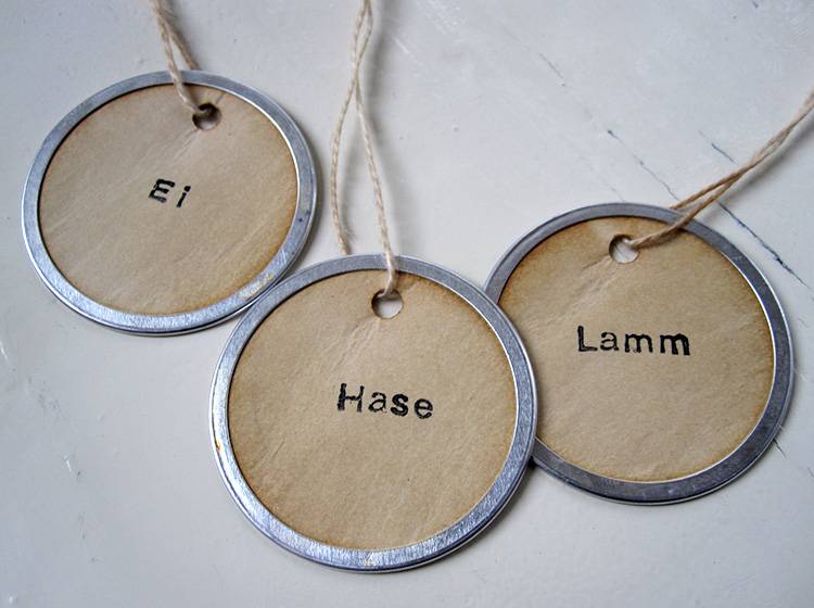 Renna Deluxe HASE EI LAMM Osteranhänger im 3er Set Outlet