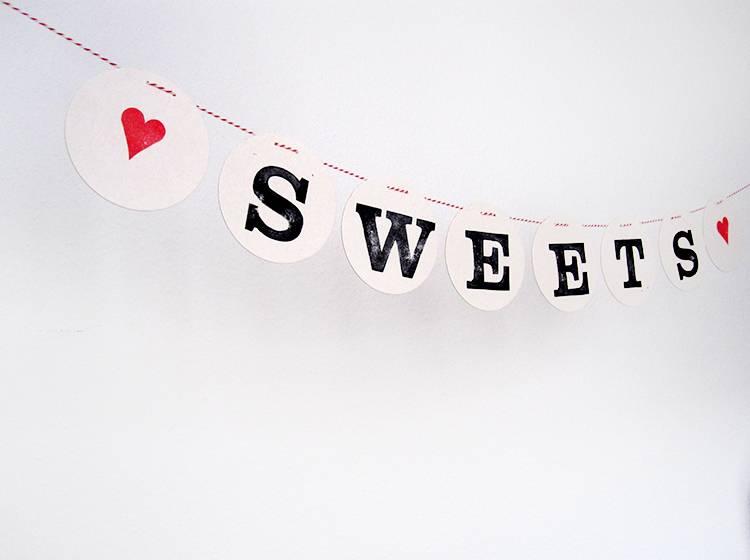 Renna Deluxe SWEETS GirLande Günstiger Verkauf