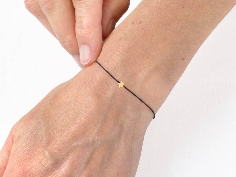 Renna Deluxe MAKE A WISH – STERN Armband Gold Blitzverkäufe