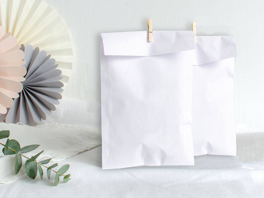 Renna Deluxe Papiertüten Schwarz Outlet
