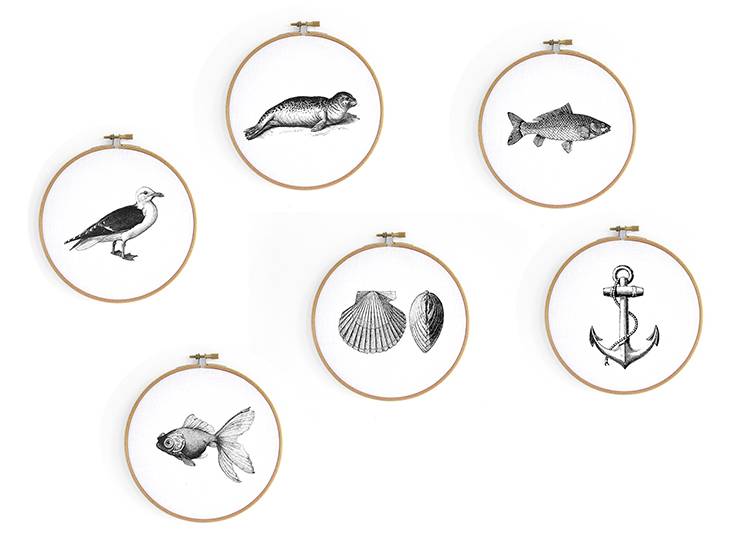 Renna Deluxe UND _ Bild im Stickrahmen Online