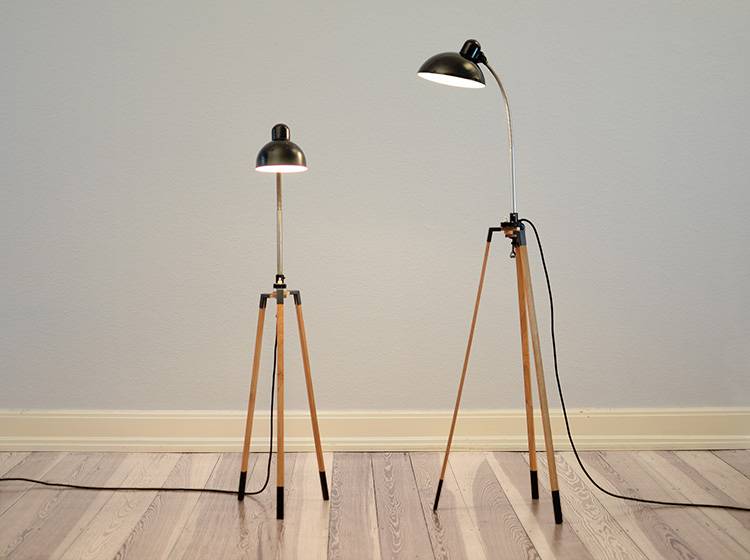 Renna Deluxe Lampengestell Stativ 90 aus Eiche Schlussverkauf