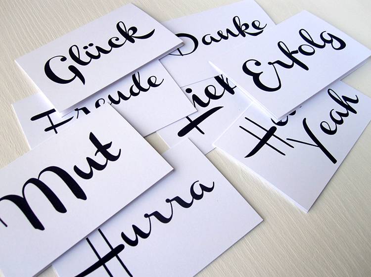 Renna Deluxe Danke // Klappkarte Schlussverkauf