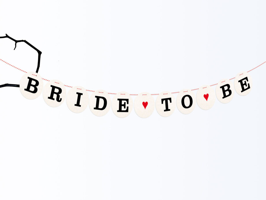 Renna Deluxe JGA BRIDE TO BE Girlande Outlet