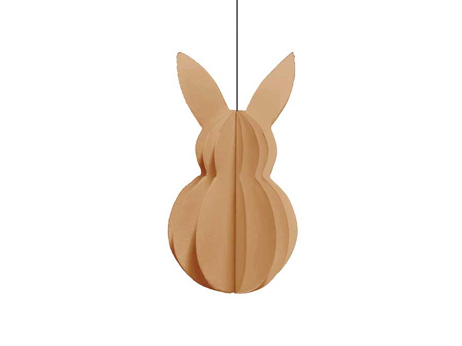 Renna Deluxe Osterhase aus Kraftpapier Schlussverkauf