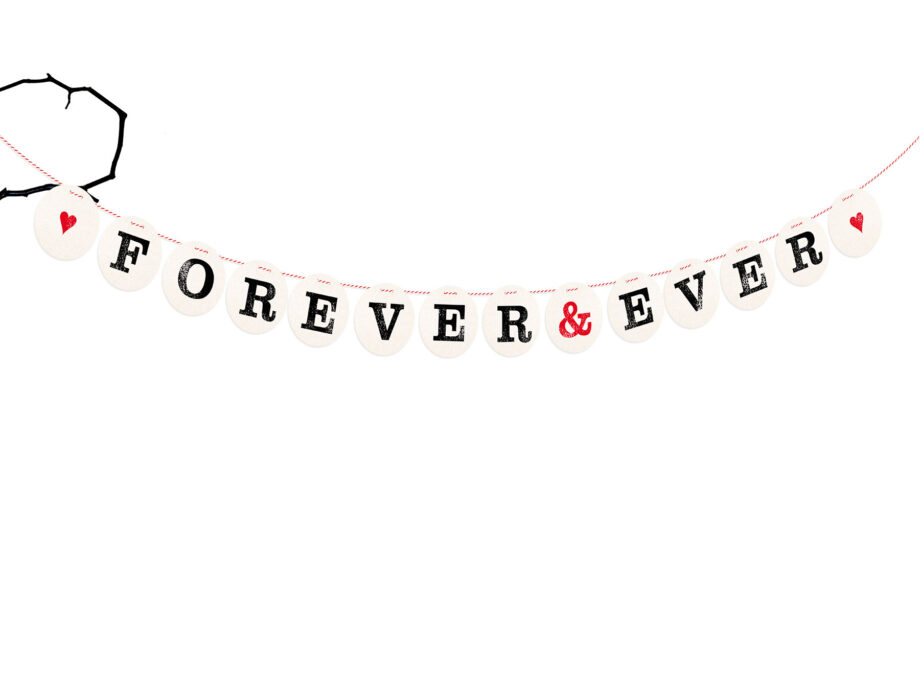 Renna Deluxe FOREVER & EVER Hochzeitsgirlande Meist gekauft
