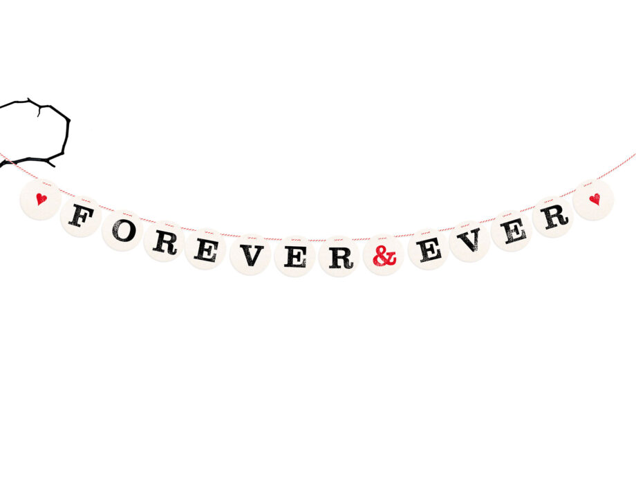 Renna Deluxe FOREVER & EVER Hochzeitsgirlande Meist gekauft