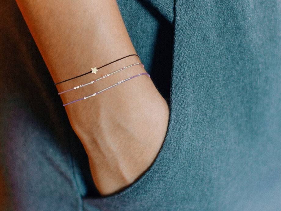 Renna Deluxe STERNENKIND Armband in Silber Online Shopping