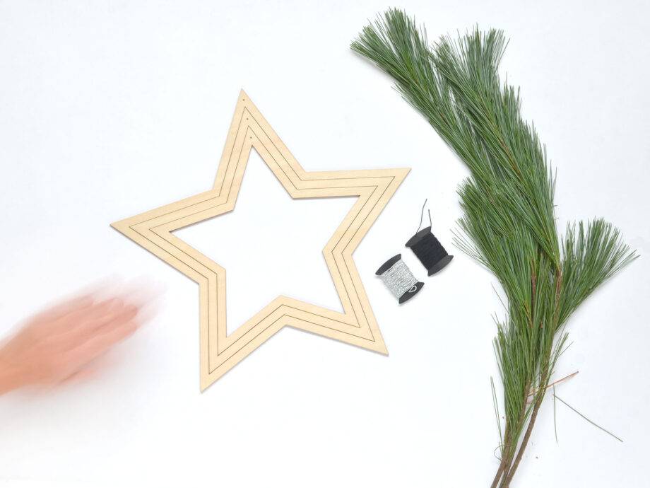 Renna Deluxe Große STERNE aus Holz 3er-Set Black Friday