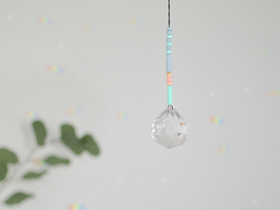 Renna Deluxe SUNCATCHER Mint Korall Blau Top Angebot