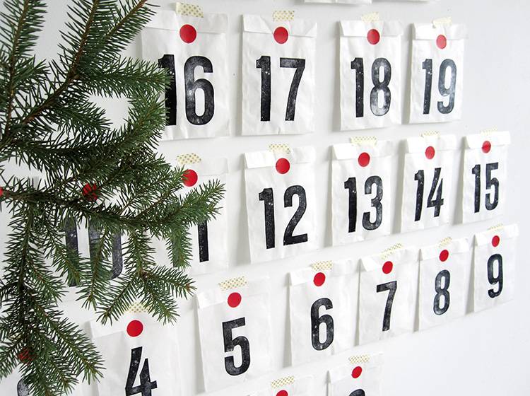 Renna Deluxe Adventskalender zum Selbstfüllen Letzte 3 Tage