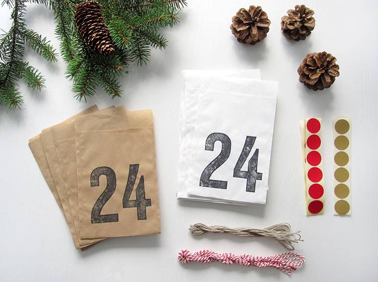 Renna Deluxe Adventskalender zum Selbstfüllen Letzte 3 Tage