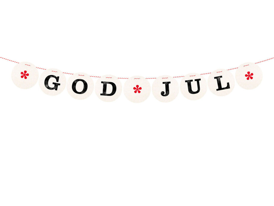 Renna Deluxe GOD JUL Girlande Neueste Stile