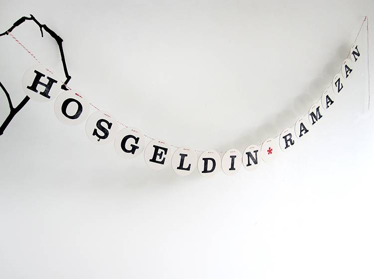 Renna Deluxe HOSGELDIN RAMAZAN Girlande Bis zu 55% Rabatt