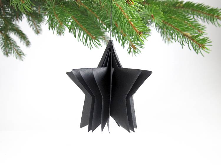 Renna Deluxe Weihnachtskarte mit Weihnachtsanhänger Stern Fabrikpreis