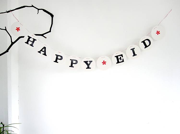Renna Deluxe HAPPY EID Girlande Exklusivangebot