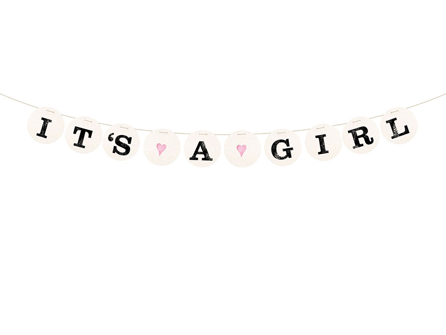 Renna Deluxe IT’S A GIRL Girlande Vatertagsangebot