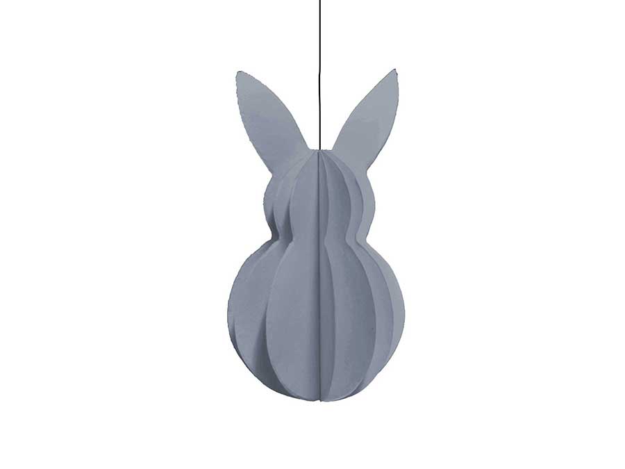 Renna Deluxe Grauer Osterhase Anhänger Blitzangebot
