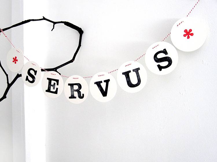 Renna Deluxe SERVUS Girlande Kauf eins, bekomm eins gratis