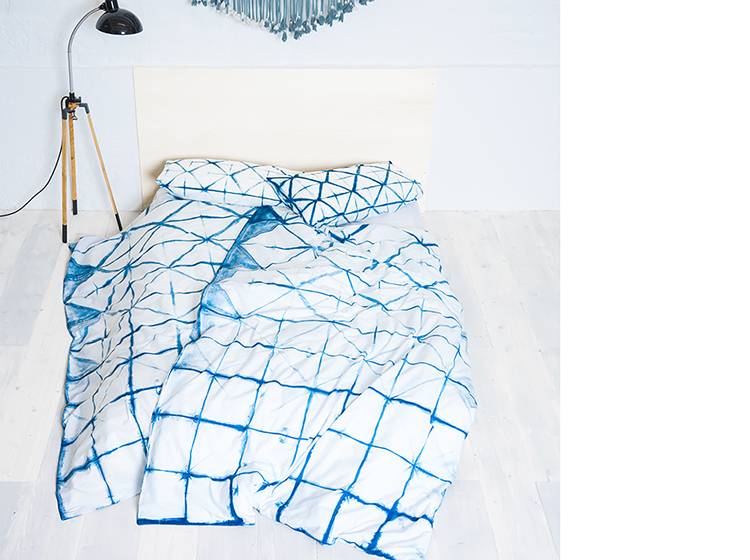 Renna Deluxe Shibori Bettwäsche handgefärbt Letzter Tag