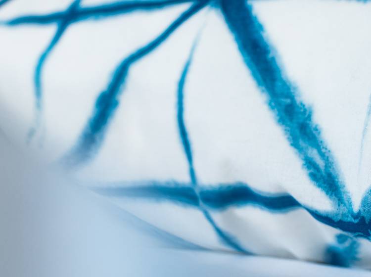 Renna Deluxe Shibori Bettwäsche handgefärbt Letzter Tag