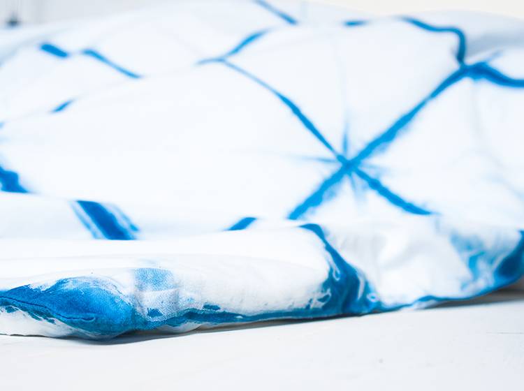 Renna Deluxe Shibori Bettwäsche handgefärbt Letzter Tag