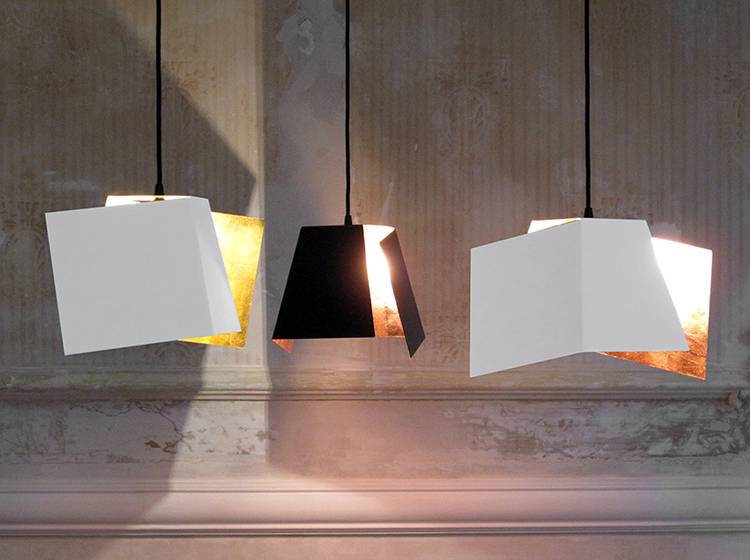 Renna Deluxe Falter // Pendelleuchte mit 24 Karat GOLD Bis zu 60% Rabatt