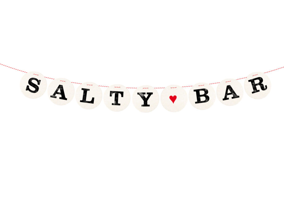 Renna Deluxe SALTY BAR Girlande Nur noch ein Tag übrig