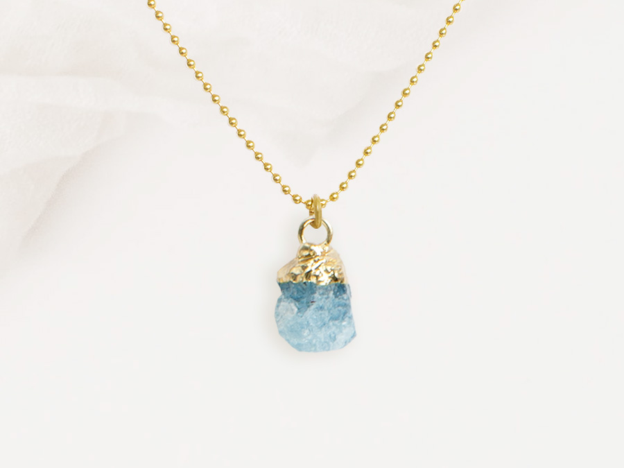 Renna Deluxe GEBURTSSTEIN März Kette Gold Rabatt