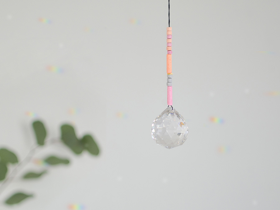 Renna Deluxe SUNCATCHER Rosa Grau Korall Exklusive Angebote