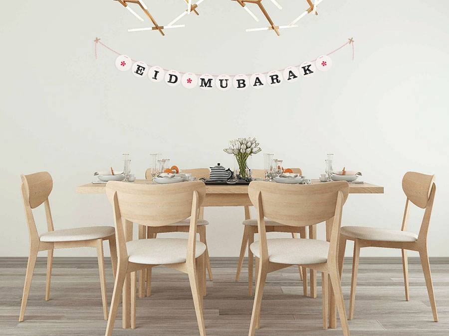 Renna Deluxe EID MUBARAK Girlande Kostenloser Versand international