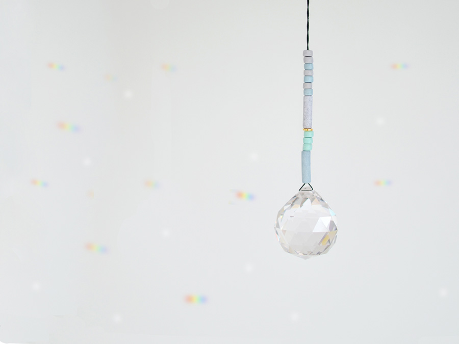 Renna Deluxe SUNCATCHER Blau Mint Grau zollfrei