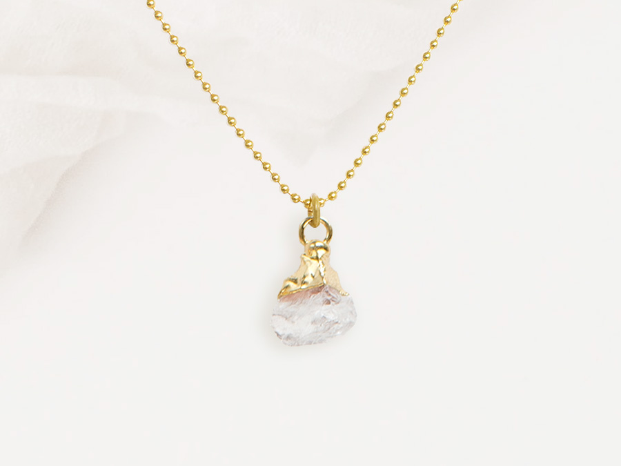 Renna Deluxe GEBURTSSTEIN April Kette Gold Blitzverkäufe
