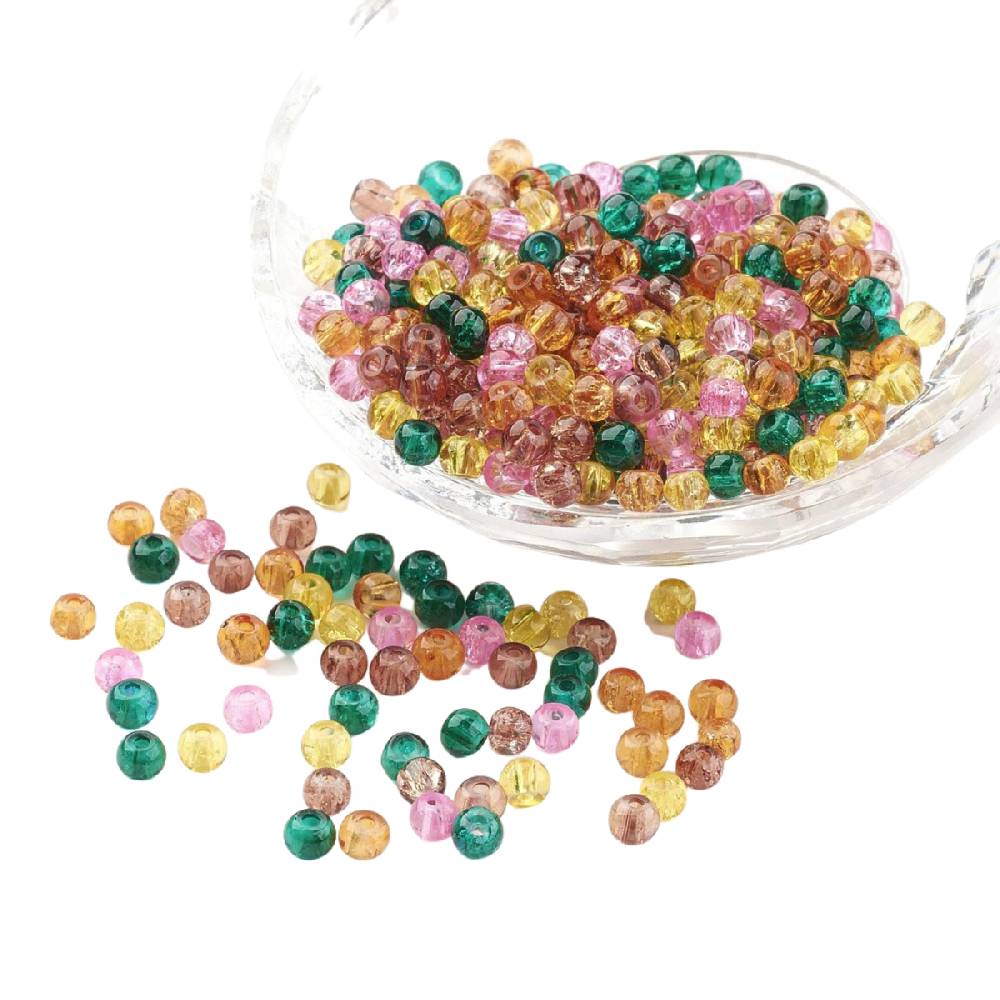 Sadingo Glasperlen Bunter Mix | 100 Stück, 4 mm Hotsell