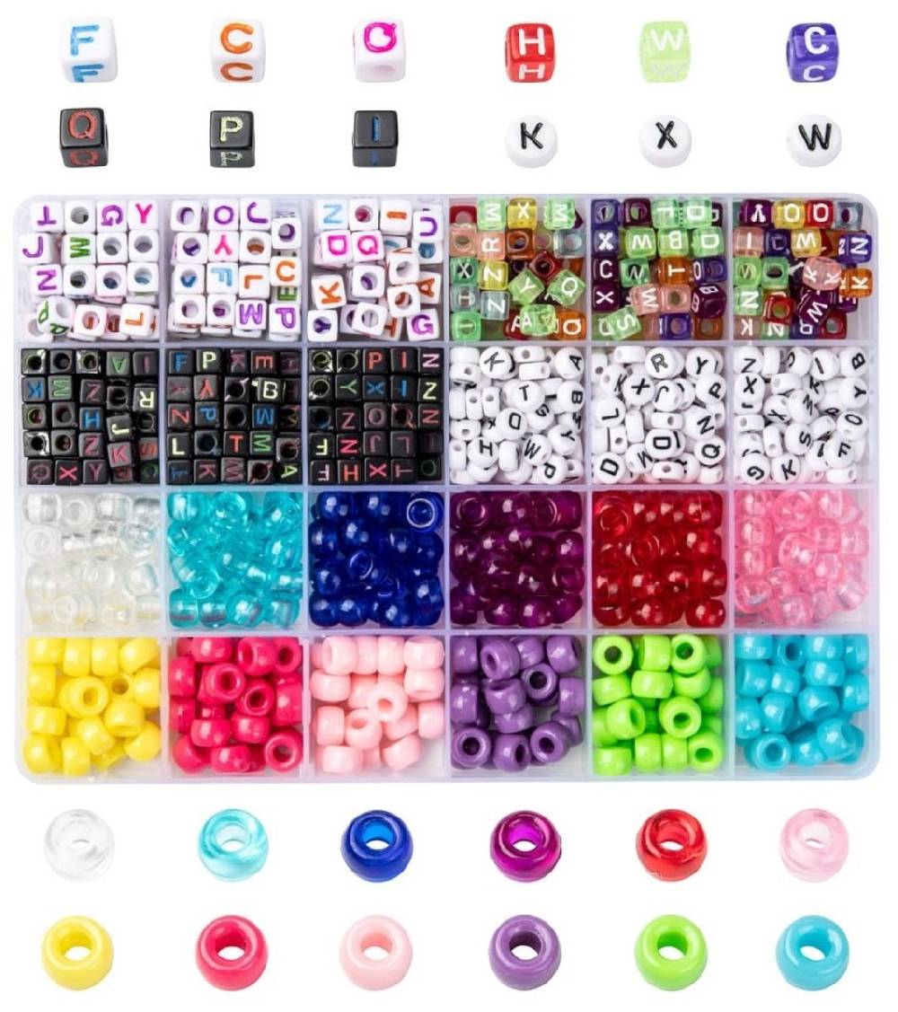 Sadingo Acrylperlen Set mit Aufbewahrungsbox Outlet
