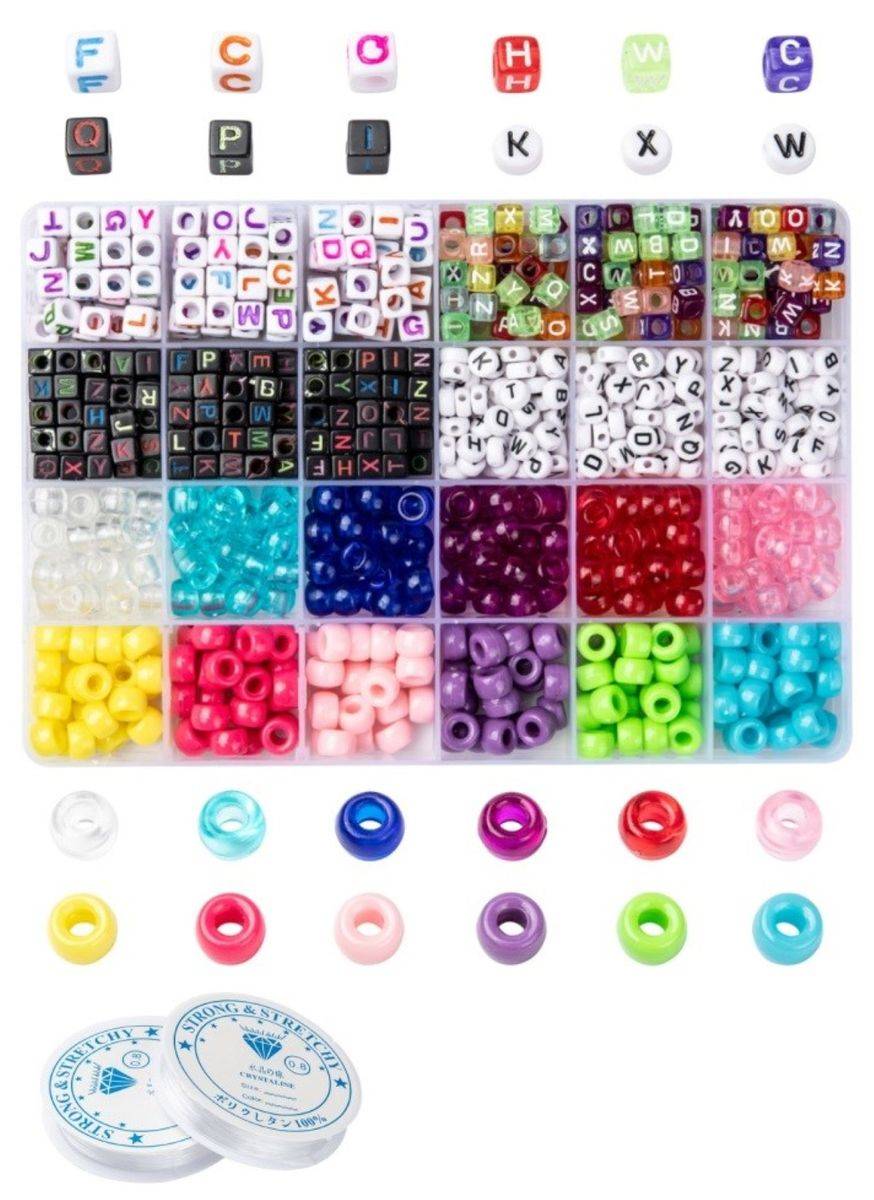 Sadingo Acrylperlen Set mit Aufbewahrungsbox Outlet