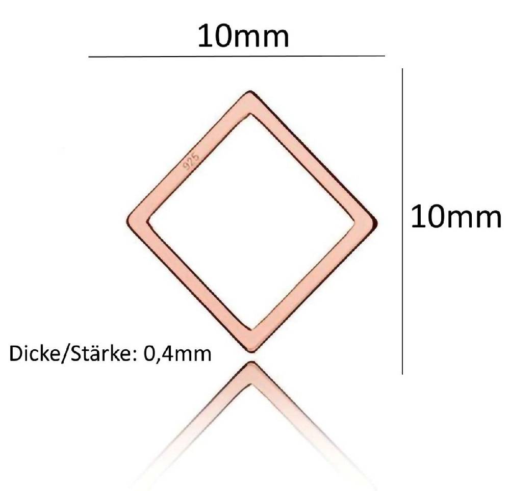 Sadingo Schmuckverbinder Geometrisch | 12x10 mm Angebote