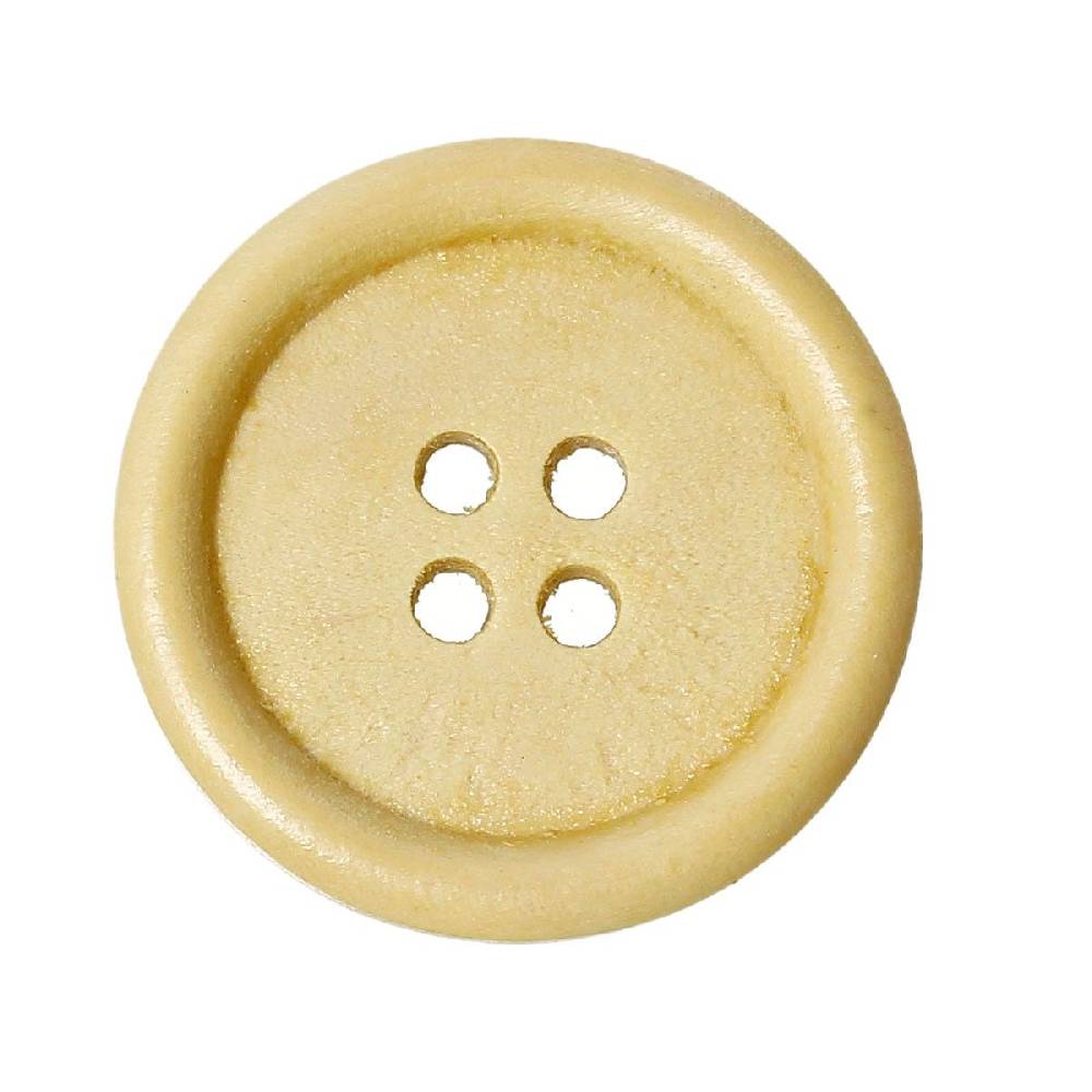 Sadingo Holzknöpfe / 50 Stk. / Ø 2,3 cm Günstiger Verkauf