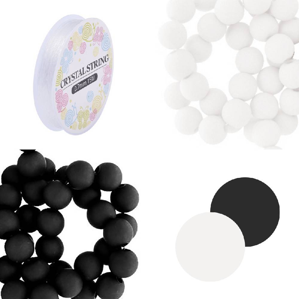 Sadingo Acrylperlen matt | 600 Stück, 6mm Outlet