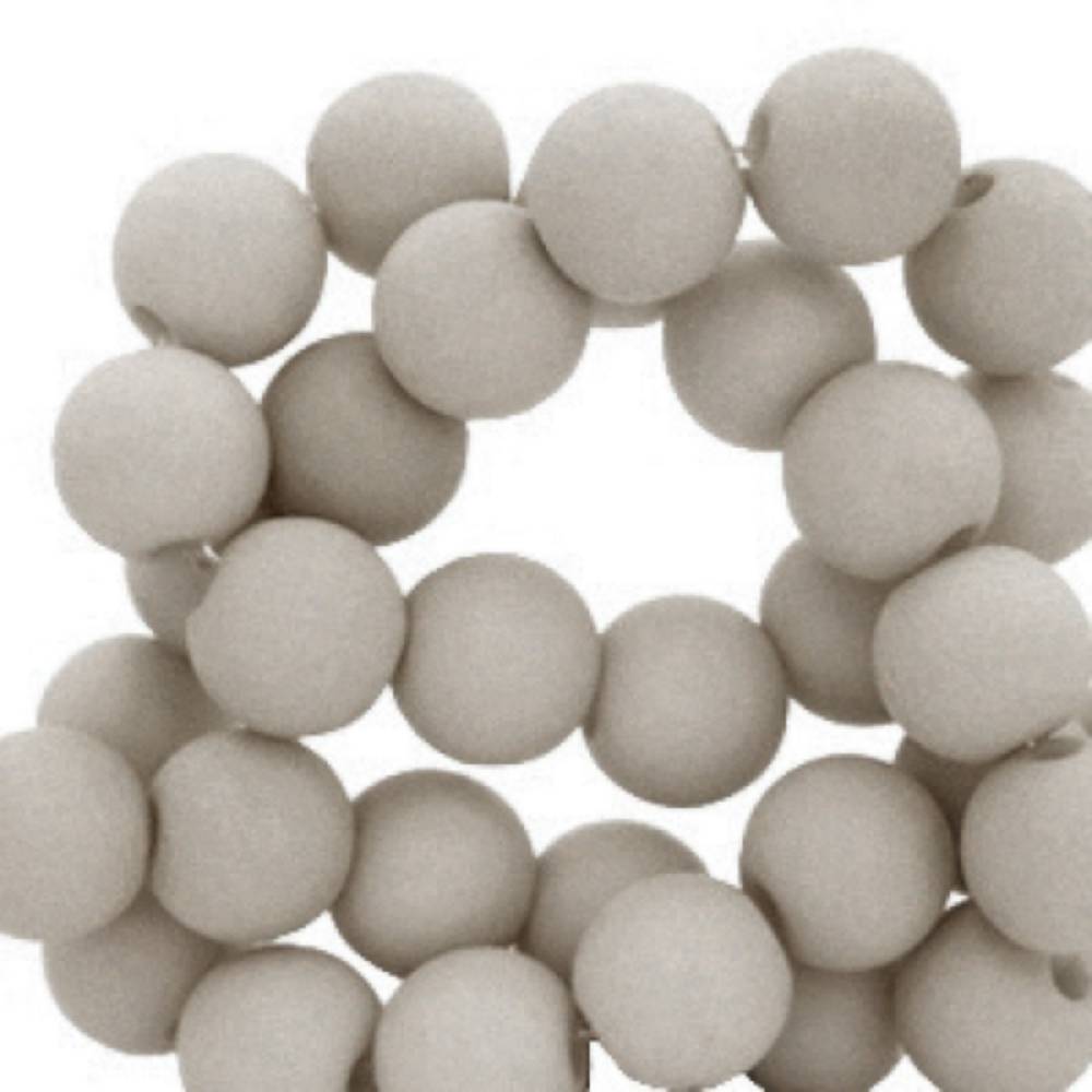 Sadingo Acrylperlen matt in diversen Farben 6mm, 600-1800Stück Auslauf