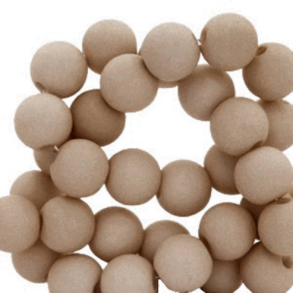 Sadingo Acrylperlen matt in diversen Farben 6mm, 600-1800Stück Auslauf