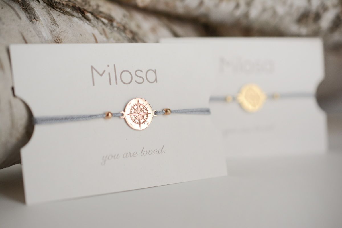 Sadingo Kompass Armband Damen 925 Silber (größenverstellbar) Online