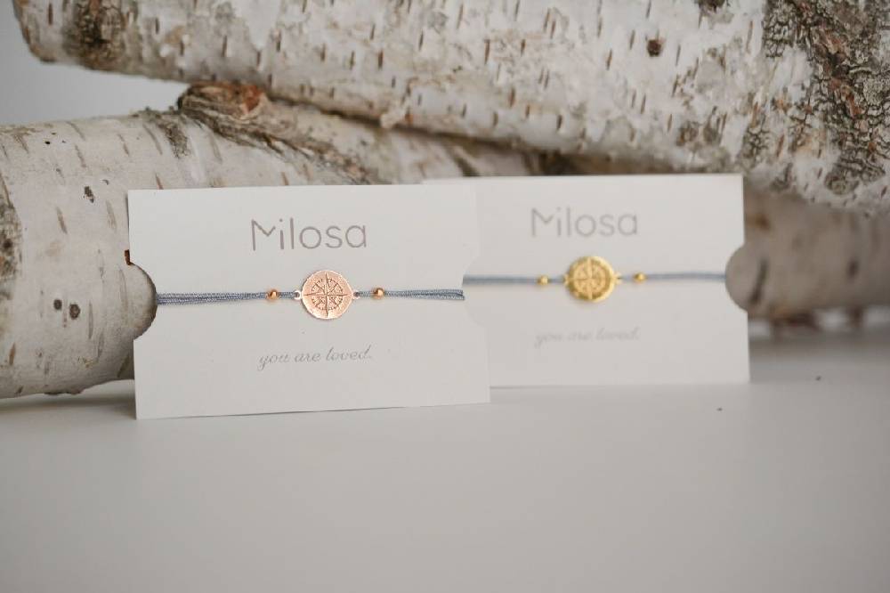 Sadingo Kompass Armband Damen 925 Silber (größenverstellbar) Online