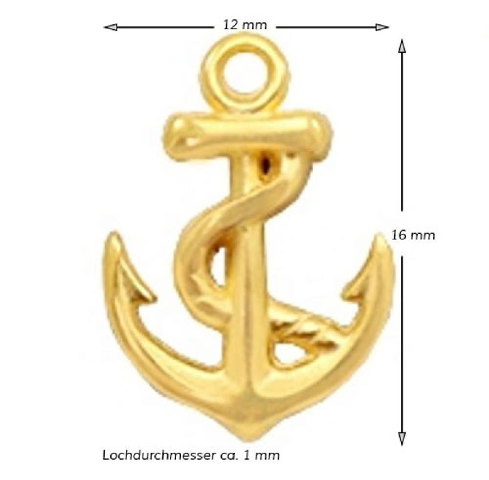 Sadingo Schmuckanhänger Anker 16 x 12 mm im Angebot