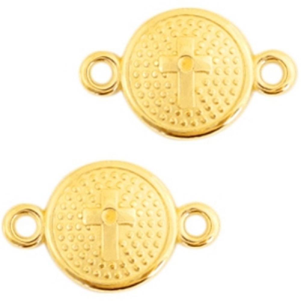 Sadingo Schmuckverbinder mit Kreuz, 20 x 14 mm Online