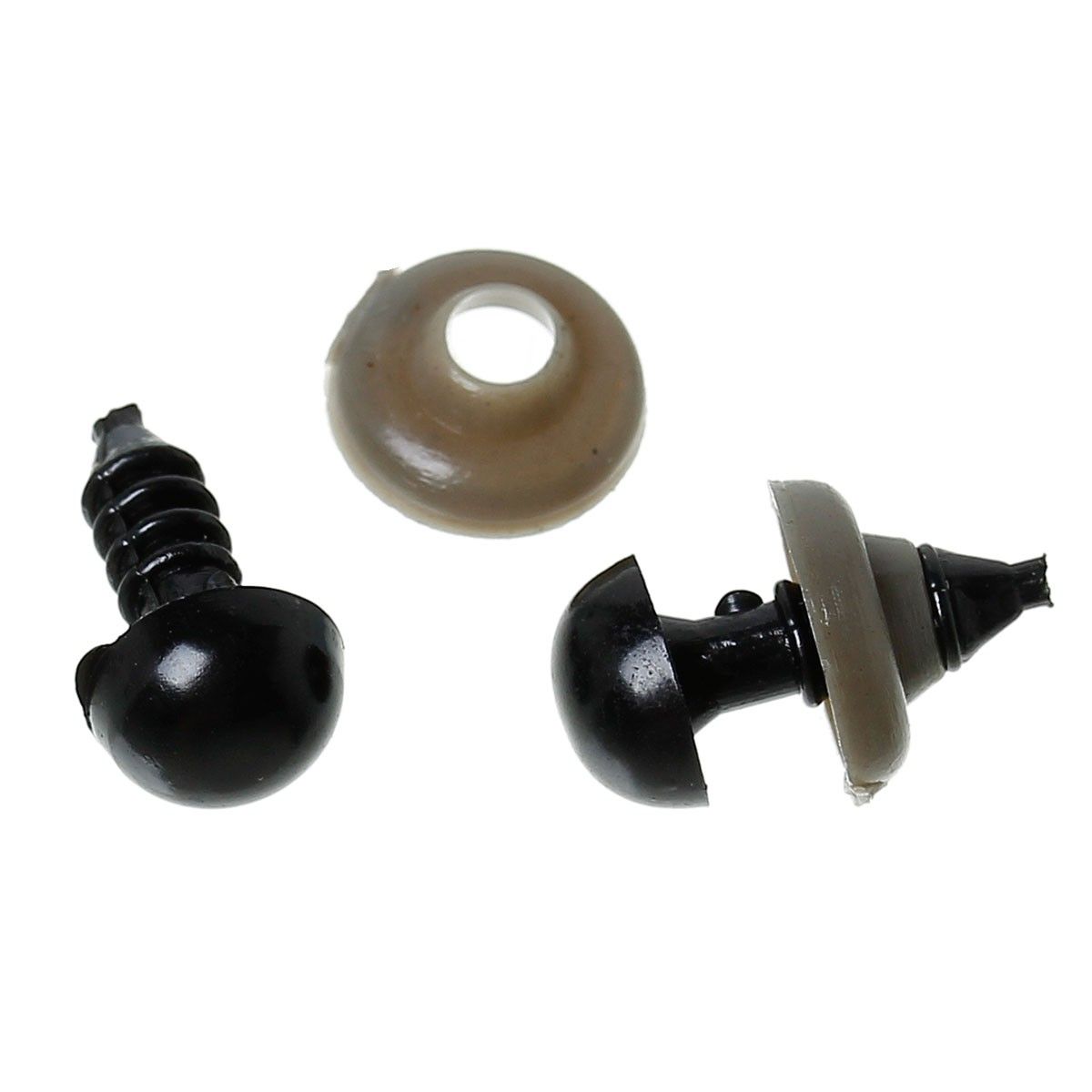 Sadingo Puppenaugen, Teddyaugen - 150 Stk. - Auge Ø 8 mm Blitzverkäufe