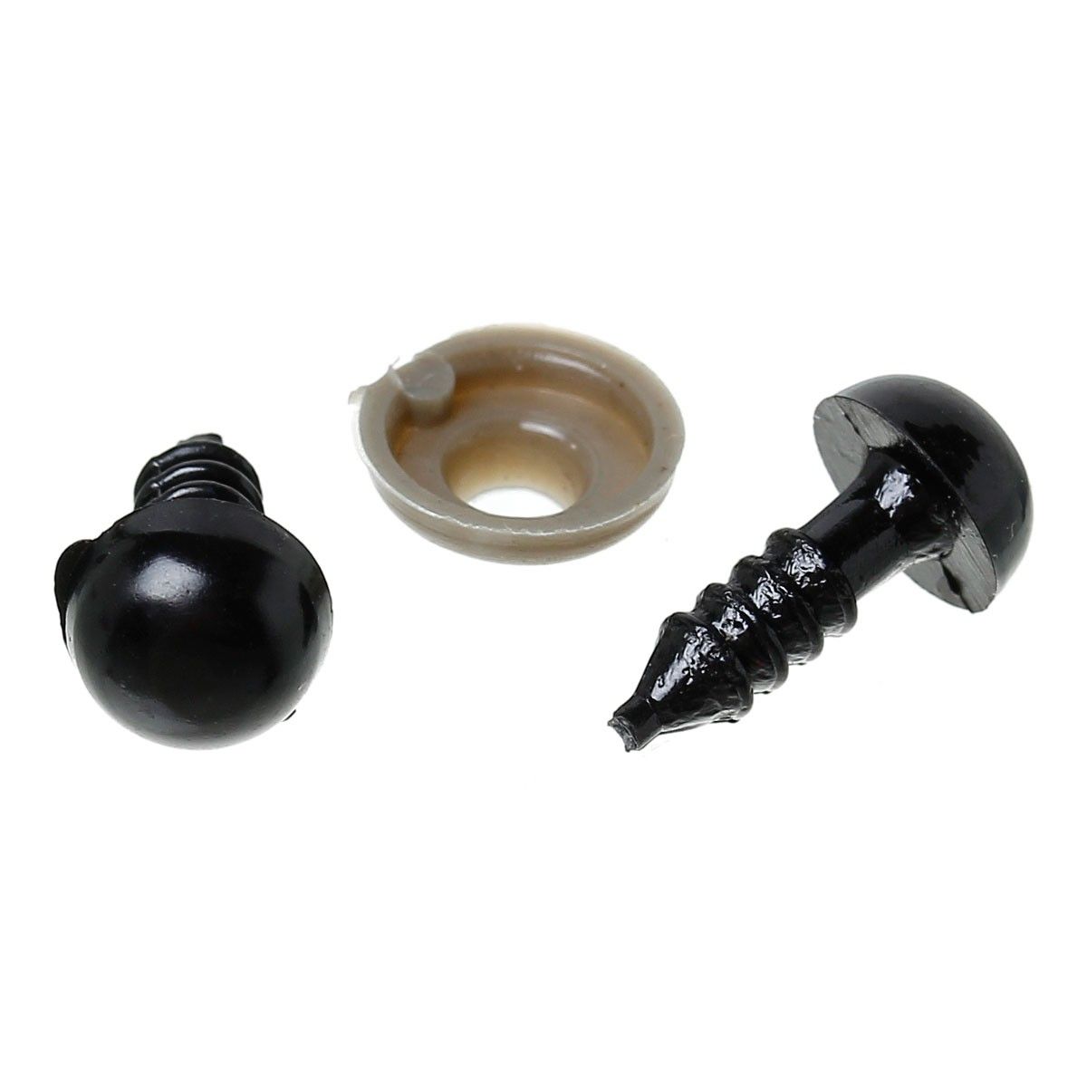 Sadingo Puppenaugen, Teddyaugen - 150 Stk. - Auge Ø 8 mm Blitzverkäufe