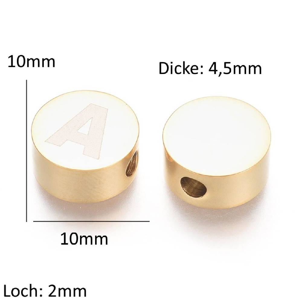 Sadingo Buchstabenperlen | 26 Stück, 10mm Günstiger Verkauf