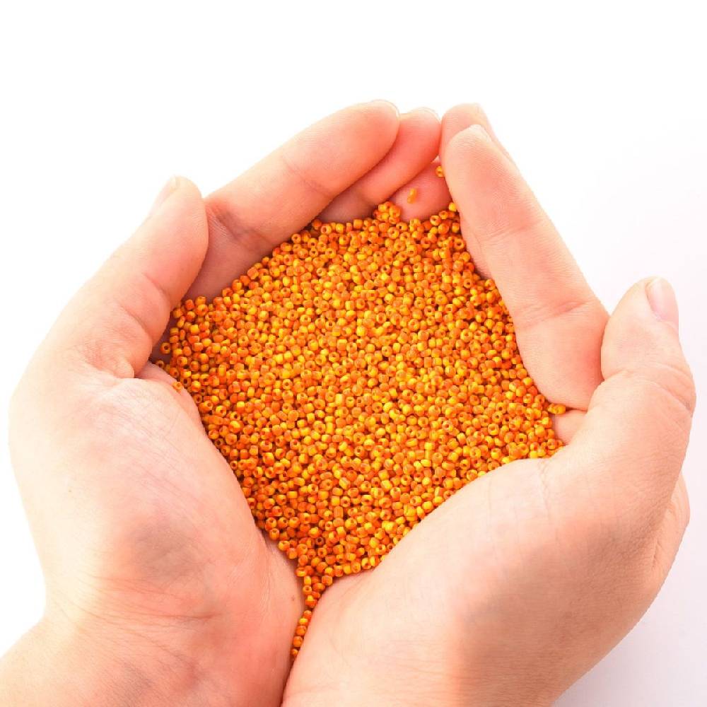 Sadingo Rocaillesperlen | 5 Farben je 16 Gramm, 1-1,5 mm Hotsell