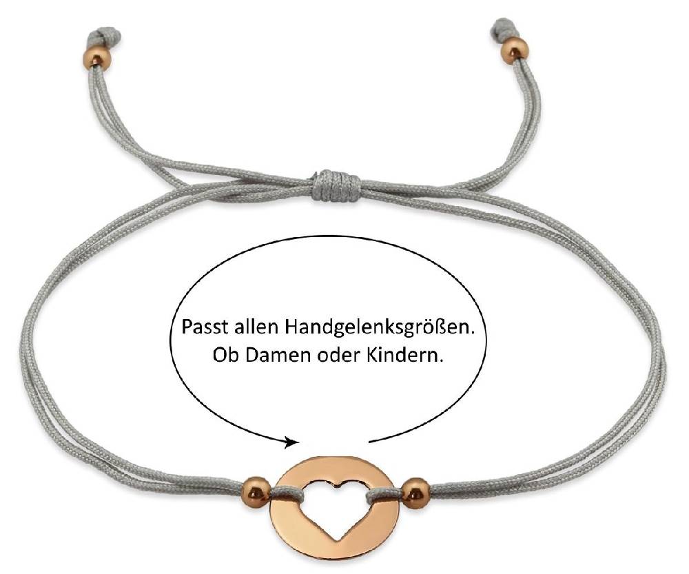 Sadingo Milosa Herz Armband Sterling Silber Rosevergoldet Begrenztes Angebot